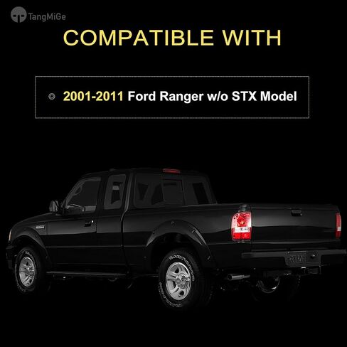 TangMiGe Tail Lights Compatible with Ford Ranger w/o STX Model 2001 2002 2003 2004 2005 2006 2007 2008 2009 2010 2011, 1 Pair Rear Lamps (Dark Red) in Saudi Arabia