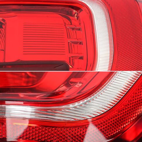FIONE Tail Light Assembly Compatible with Ford F150 F 150 2021 2022 2023 Halogen Model with Blind Spot Feature Left Driver Side LH in Kuwait