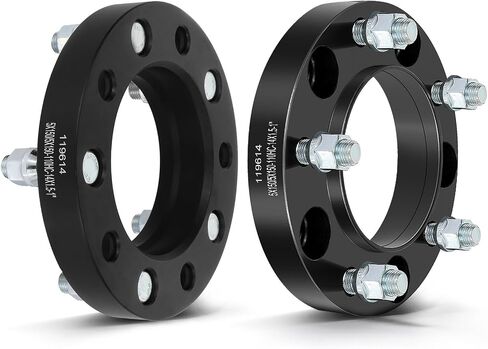 ECCPP 2PCS 5 Lug HBU Centric Wheel Spacers 5x150 to 5x150 14x1.5 110mm 1" Compatible with 1998-2016 for land cruiser 2008-2016 for sequoia 2007-2016 for tundra in Saudi Arabia