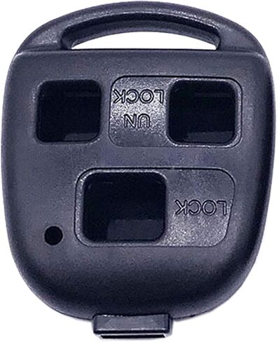 Replacement Key Fob Case Shell Fit For Toyota 3 Buttons Keyless Entry Remote Car Key Fob Cover Housing (Casing Only Model 2) in Kuwait
