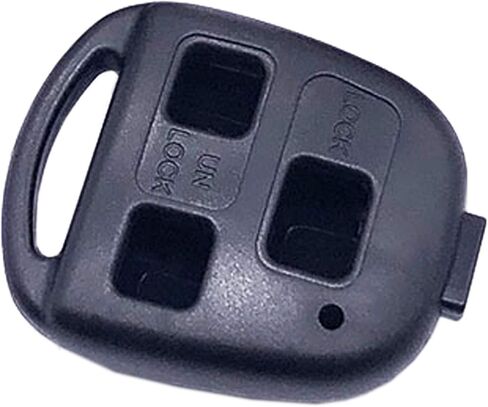 Replacement Key Fob Case Shell Fit For Toyota 3 Buttons Keyless Entry Remote Car Key Fob Cover Housing (Casing Only Model 2) in Kuwait
