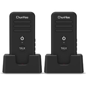 نظام اتصال داخلي منزلي لاسلكي من ChunHee لكبار السن، نظام اتصال داخلي بطول 1/2 ميل للاستخدام المنزلي، اتصال ثنائي الاتجاه، مقدم الرعاية، ممرضة استدعاء نظام الاتصال الداخلي المنزلي للمريض/كبار السن/المعاقين/الحامل in Kuwait