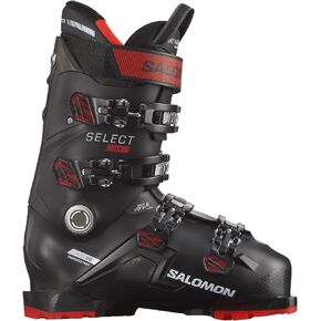 Salomon Select HV 90 Ski Boots 2024 Black​/Red/Beluga 26.5