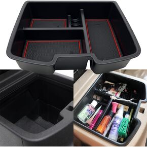 JOJOMARK Center Console Organizer Tray Compatible with 2007-2014 GMC Sierra Chevy Silverado Tahoe Yukon Suburban - Accessories Replaces 19166288