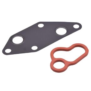 HAOTOM Engine Oil Cooler Gasket Set with Oring Seal Compatible for Nissan Altima Sentra Rouge X-Trail 4Cyl 2.5L 2007-2018 21300-JA06A 21304-JA00A