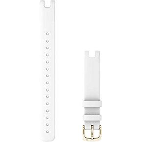 Garmin Replacement Accessory Band for Lily GPS Smartwatch - Black Italian Leather (Large)