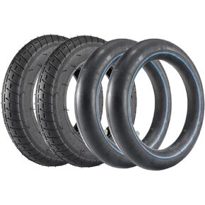 2-pack 10x2.0 scooter tire,10 inch Pneumatic tire with 10x2.0/2.125 inner tube for Smart Self Balancing 2-wheel Scooter Folding Electric Bicycle