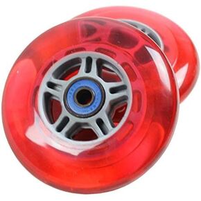 TGM Skateboards 2 Scooter Wheels with ABEC 7 Bearings for Razor Scooter 100mm