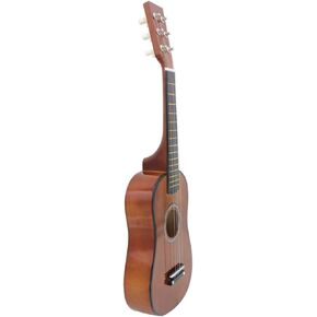 23inch Practice Acoustic Guitar Beginners 6 String Linden Wood Traditional Style Guitar Small Hawaiian Guitar Ukeleles for Beginner Boys and Girls