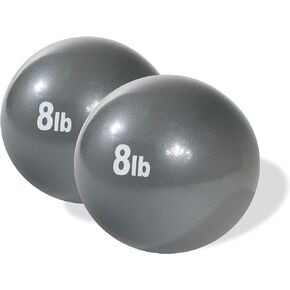 Trademark Innovations Weighted Toning Exercise Ball - Set of 2