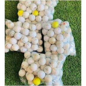 100% Recycled Golf Balls - Handpicked & Assorted HIT Away Used Golf Ball Bag - Ready to Play - Ideal for Driving Range Practice & Course Training