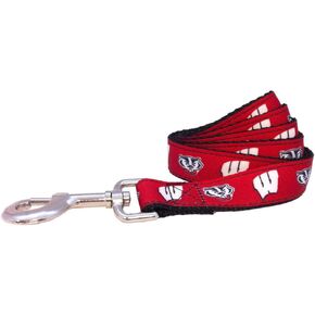 NCAA Wisconsin Badgers Collegiate Dog Leash (Large)