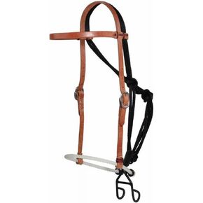 Professionals Choice Professional's Solid Plate Easy Stop Training Bridle N/A N/A