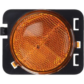 APA Replacement Side Marker Light for 2007-2018 Wrangler with Bulb Included Driver Left Side 55078145AA CH2550127