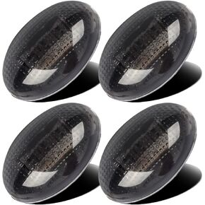 Partsam Replacement For Ford F350 F450 F550 1999-2010 LED Side Fender Marker Light Smoked Full Kit Dually Bed Fender Side Mount Light Clearance Compatible with Ford Super Duty Aftermarket Front Rear