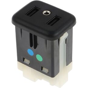 13519224 USB Port AUX Jack Auxiliary Input Adapter Compatible with Chevy Buick GMC Cadillac 2015-2018 Replaces# 13509942 13510854 23496501 CarPlay