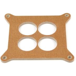 Canton Racing Products "85-154 Phenolic Carburetor Spacer (For 4150/4160 Holley 4 Hole 1/4"), 1 Pack"