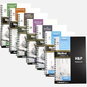 حزمة التناوب في مدرسة الطب H&P Notebook مع علم الأعصاب