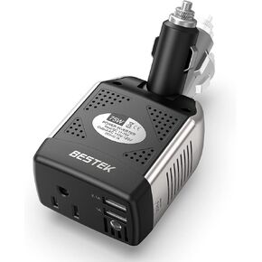 BESTEK 75W Power Inverter DC 12V to 110V AC Car Inverter Power Converter