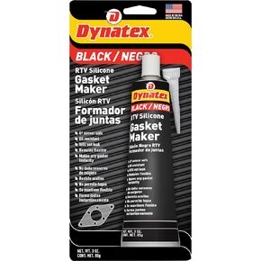 Dynatex 49200 Black RTV Silicone Gasket Maker 85g, Honda Bond Gasket Sealant, Temperature and Oil Resistant, Instant Gasket Creation, Remains Flexible, RTV Silicone Formula, Withstands Up to 500°F