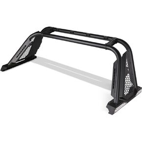 Armordillo USA 8710890 CR-M Modular Adjustable Chase Rack Roll Bar - Matte Black Fits Mid Size Pickup Truck