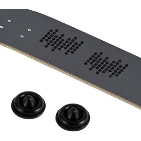 100pcs Anti-Slip Snowboard Stomp Pads, Self-Adhesive Spike Snowboarding Step Mats Extra Grip Pad Winter Ski Accessories (Black)