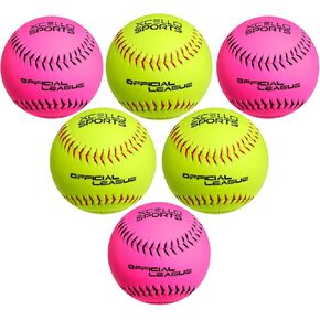 تشكيلة الكرة اللينة الرسمية مقاس 12 بوصة (عبوة من 6 قطع) in Kuwait