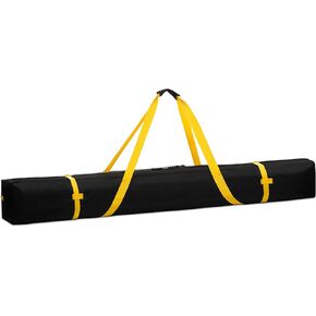 Navaris Ski Bag for Men and Women - Ski Bag for 1 Pair of Skis and Poles with Zipper, 2 Straps with Buckles and Carrying Handle - 2 Sizes