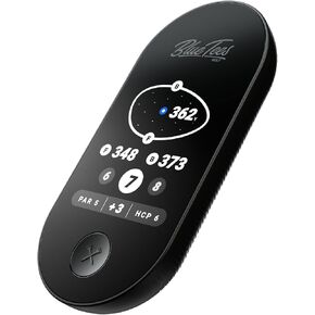 Blue Tees Golf Ringer - Magnetic Golf GPS Handheld, Touch Screen Display, Water Resistant Golf Distance Range Finder, 40,000+ Preloaded Courses, 10+ Hours Battery, Built-in Magnetic Strip in Kuwait