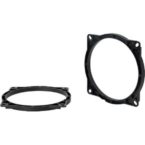 Scosche SAHY651 6.5" - 6.75" Speaker Adapters Compatible with Select 2014 to 2015 Hyundai Santa Fe Front Doors Only (1 Pair)