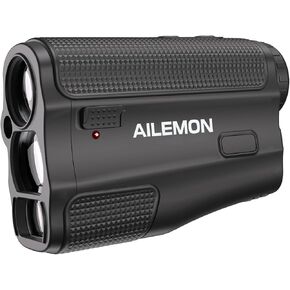 AILEMON AL52 Golf & Hunting Laser Rangefinder 900Y Fast Focus High-Precision Continuous Scan Flag Pole Locking Vibration Function Slope Mode Range Finder