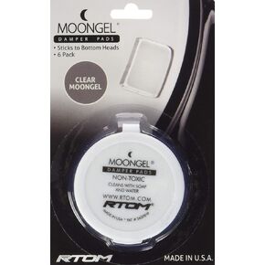Clear Moongel Damper Pads - 4 Pack - 24 Pads