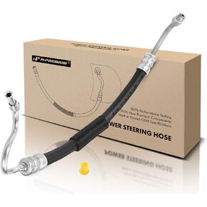A-Premium Power Steering Pressure Hose Line Assembly Compatible with Ford Bronco 1993-1996, F-150 F150 1993-1996, F-250 F250 1993-1996, F-250 HD 1997, F-350 1993-1997, 5.0L 5.8L, Pump to Gear/Rack