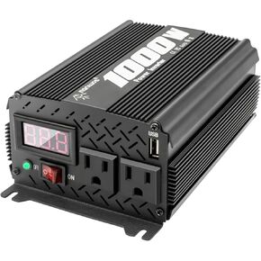 TVNIKD 2500 watt Inverter 2500W Power Inverter 12V to 110V /120V Inverter Truck semi Truck RV Solar Inverter for Vehicles Truck Semi Truck 12V to 110V Converter with LCD Display