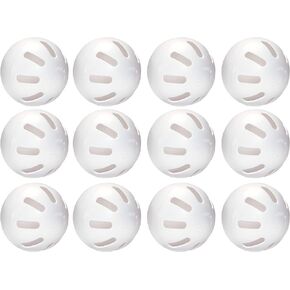 Hot Glove 12 Practice Curve Baseballs In Mesh Bag White