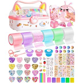 Cute Nano Tape Bubble Kit for Kids with Box, Nano Tape Squishy Maker Kit, Nano Bubble Tape Kit, Nano Tape Bubbles