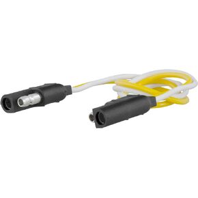 CURT 58020 2-Pin Flat Wiring Harness with 12-Inch Wires
