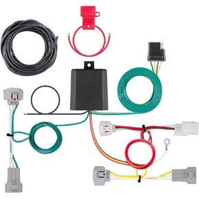 CURT 56349 Vehicle-Side Custom 4-Pin Trailer Wiring Harness, Fits Select Toyota Tacoma