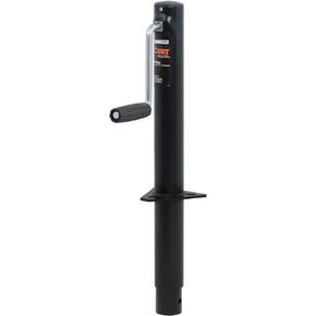 CURT 28204 A-Frame Trailer Jack, 2,000 lbs, 15 Inches Vertical Travel , Black