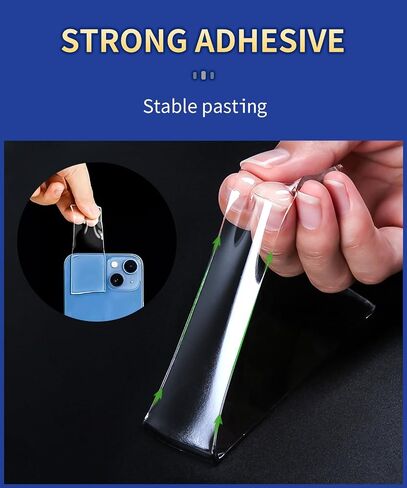 Double Sided Tape Strong Adhesive, Super Stick Large Tape Heavy Duty Mounting (20Ft x 1.2In), No Damage Wall Adhesive Clear Removable, Magic Nano Decor Poster Tape in Saudi Arabia