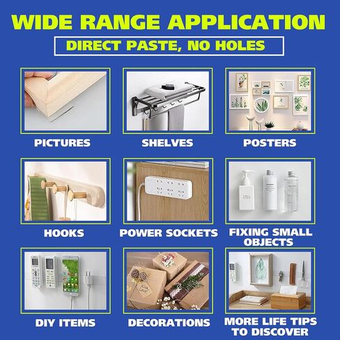 Space Tape | Strong Double Sided Tape Heavy Duty | Nano Double Sided Adhesive Clear Tape | Double Sided Tape for Crafts | Two Sided Tape for Walls Removable | Carpet Tape Double Sided | 16 Ft in Saudi Arabia