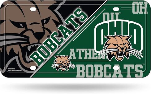 علامة لوحة ترخيص معدنية للجنسين من Rico Industries NCAA in Kuwait