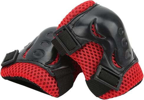 OUKENS Kids/Youth Knee Pads Elbow Pads Wrist Guards Set for 5-16 Years, Child Protective Gear Set for Roller Skates, Cycling, BMX Bike, Skateboard, Scooter Riding Sports in Saudi Arabia