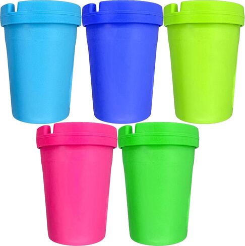 Ash Bucket, 5 Pack, Extinguishing Car Cigarette Ashtray Butt Bucket Portable Ashtray Smoking Accessory Auto Truck Home Office Beach, Assorted Colors in Kuwait