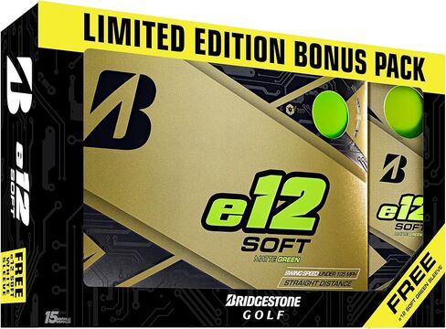 Bridgestone Golf e12 Soft Bonus Pack Green in Saudi Arabia