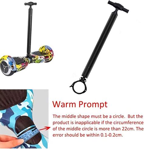 Hoverboard Handle Bar Stretchable Balance Scooter Attachments, Safety Hoverboard Accessories for Two Wheeled Scooter in Kuwait