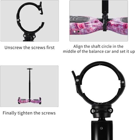 Hoverboard Handle Bar Stretchable Balance Scooter Attachments, Safety Hoverboard Accessories for Two Wheeled Scooter in Kuwait