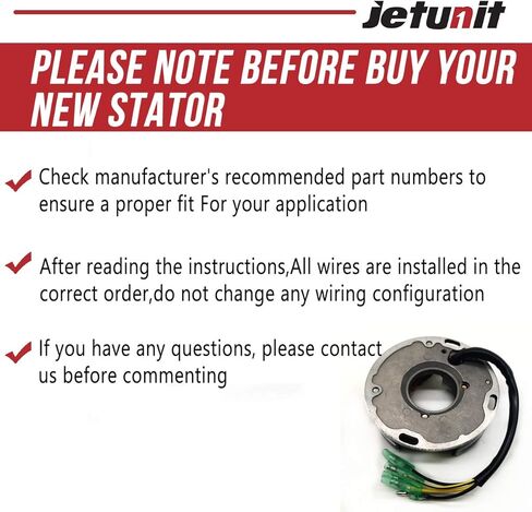 Stator for Sea-Doo Jet-Ski 290995104 420995106 (1994) Speedster (1993-1994) XP SeaDoo Jetski in Saudi Arabia
