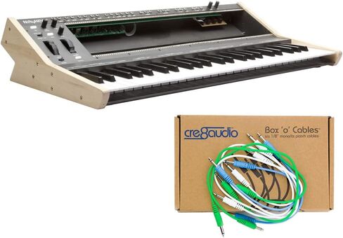 Cre8audio NiftyKEYZ Keyboard and Eurorack Case Bundle with Box 'o' Cables Eurorack Patch Cables (3 Pairs of Different Lengths) in Kuwait