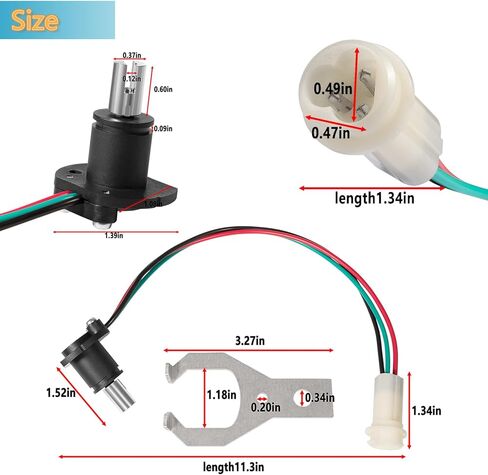 مجموعة أجهزة استشعار مرسل التشذيب والإمالة من Opall لفولفو Penta 290، استبدل OEM 873531 22314183 in Kuwait